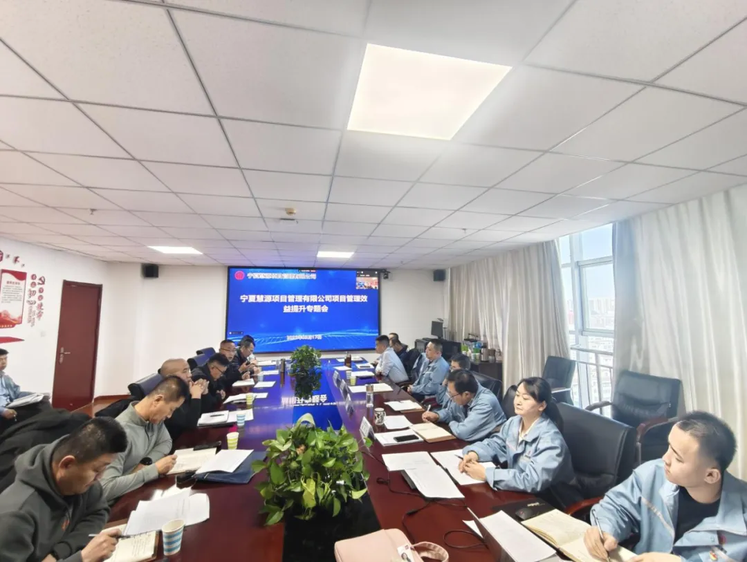 穩(wěn)增長(zhǎng)促發(fā)展攻堅(jiān)年行動(dòng)丨凝心聚力深化管理變革 精準(zhǔn)施策提升項(xiàng)目效能—寧夏慧源項(xiàng)目召開(kāi)“項(xiàng)目管理效益提升”專題會(huì)